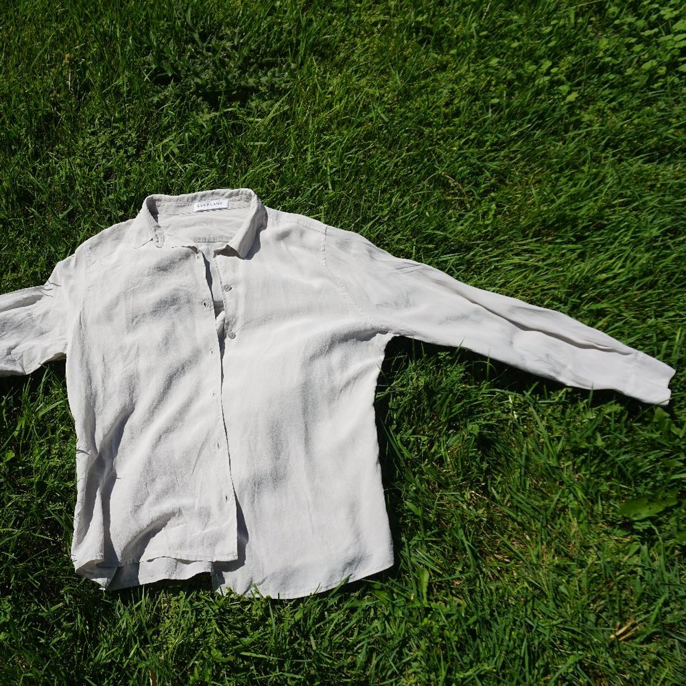 Everlane white button-down